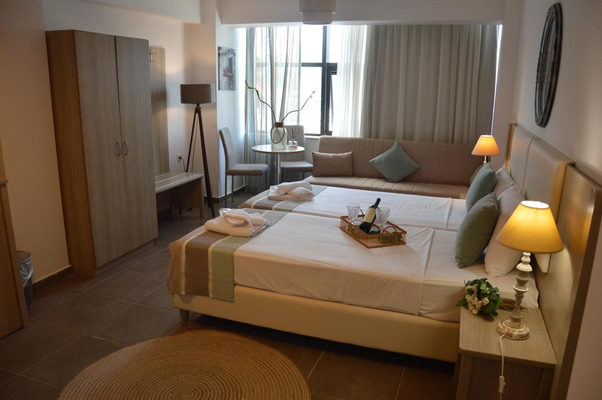 Aqua Mare Sea Side Rooms Nea Kallikrateia Dış mekan fotoğraf