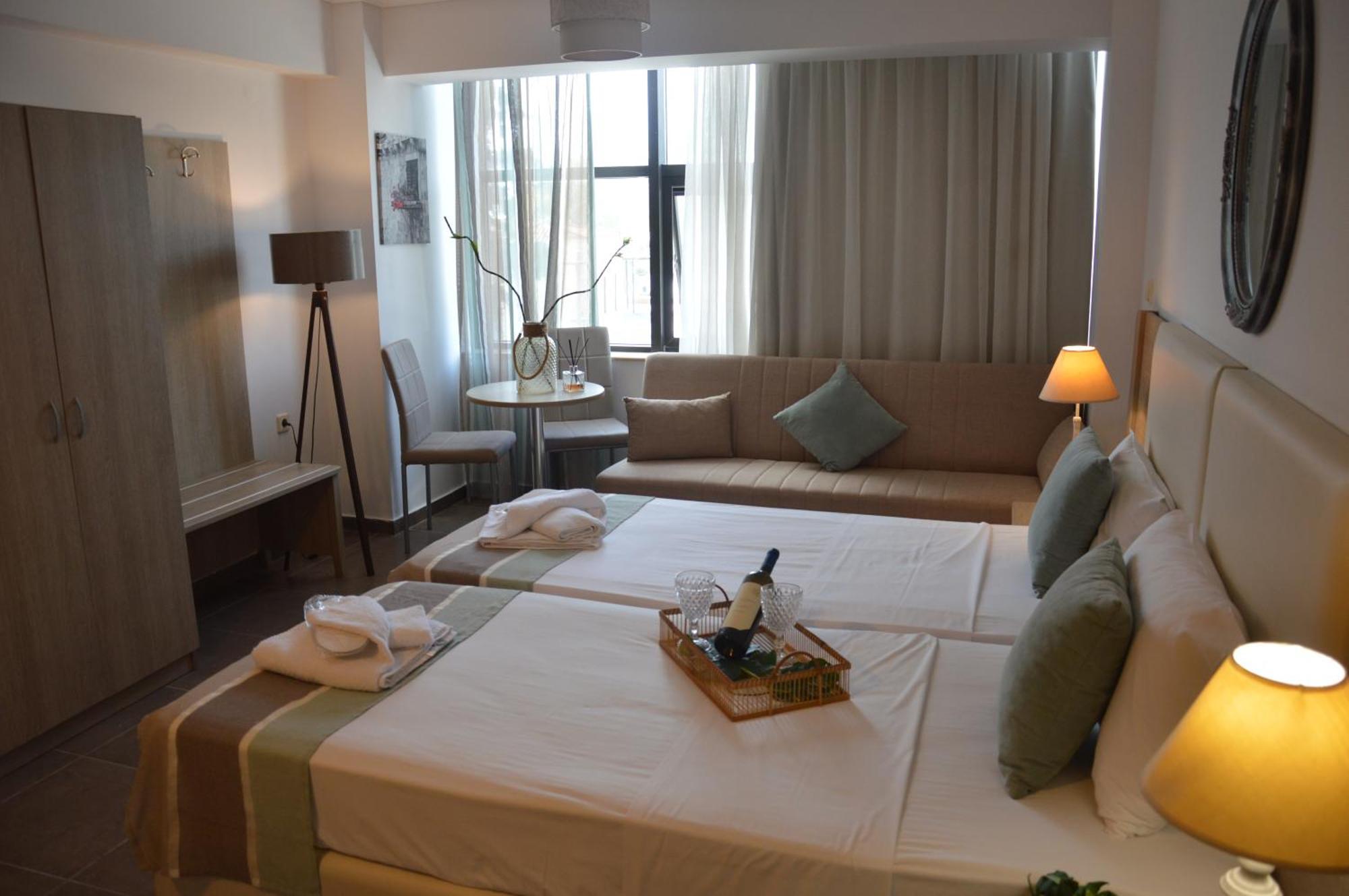Aqua Mare Sea Side Rooms Nea Kallikrateia Dış mekan fotoğraf